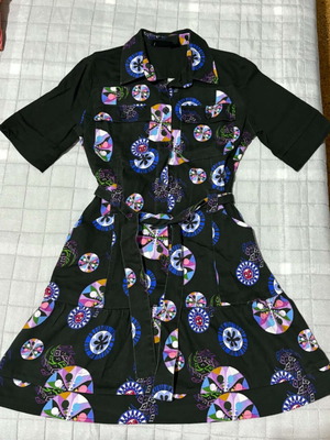 Desigual Christian Lacroix 23SWVW88 dress like new, black