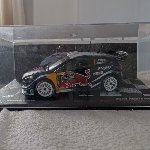 Ford Fiesta WRC model car like new, Rallye Monte-Carlo 2018 winner