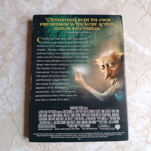 Harry Potter DVD like new, 2 discs, English subtitles