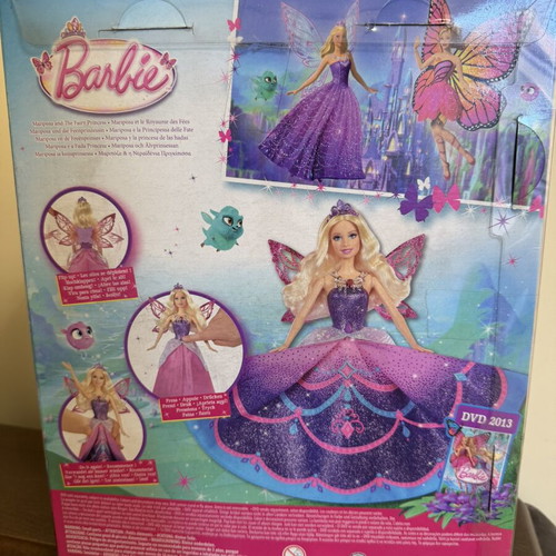 Barbie Mariposa and The Fairy Princess Catania Doll 2012 Mattel like new