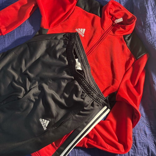 Adidas men's clothes like new, tracksuits and jackets