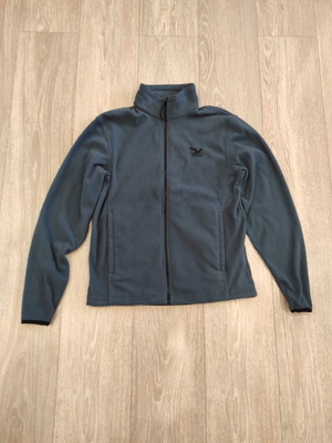 Salewa light fleece jacket used, size S, green and blue