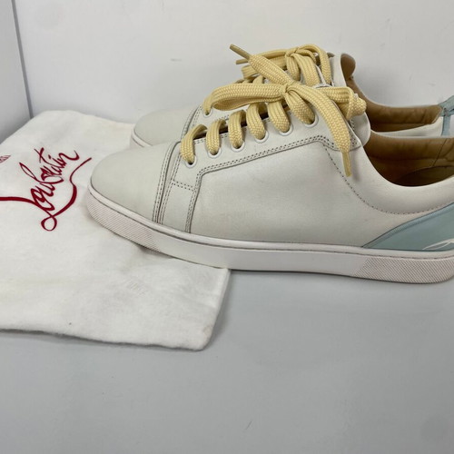 Christian Louboutin Fun Louis Junior leather sneakers like new, white, size 41