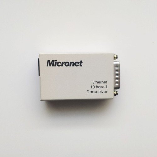 Micronet SP340 Twisted Pair Ethernet Transceiver like new IEEE 802.3 10BASE-T