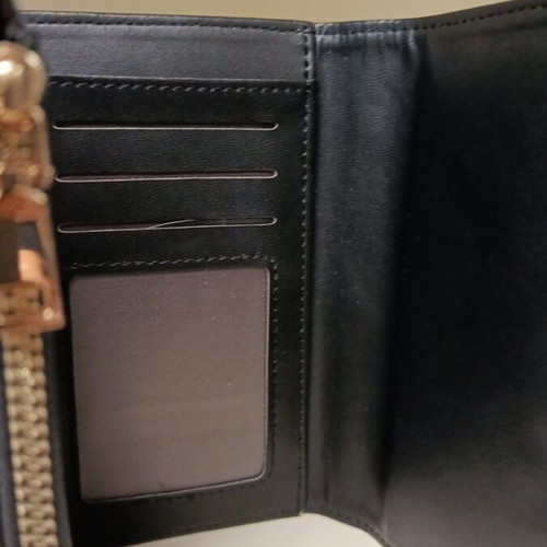 Women's wallet black new