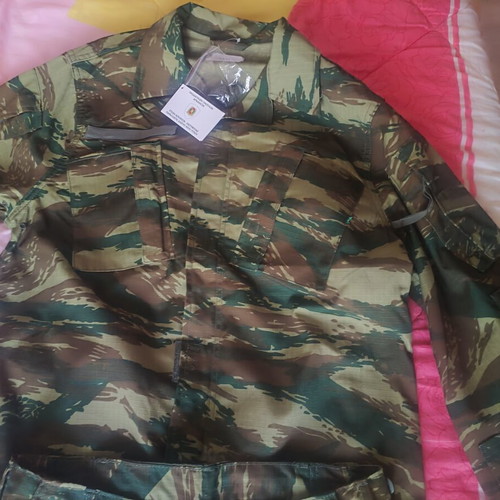 Camouflage military sets new, size S, pack of 3