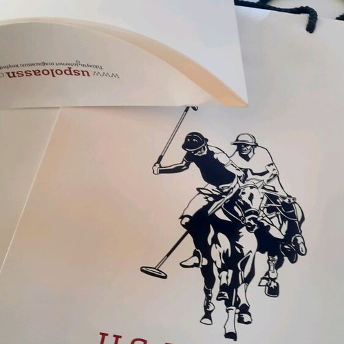 Us polo ASSN white gift box new 45x40cm x 7cm