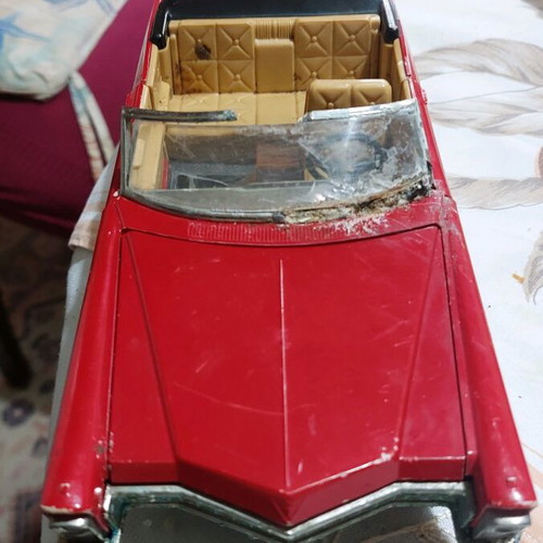 Tin cars used, pack, vintage, for parts
