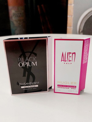 YSL Black Opium & Mugler Alien Hypersense premium σετ 2x1.2ml