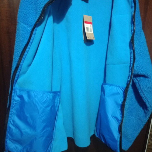 Jordan Flight High-Pile Shearling Jacket new, Photo Blue Black