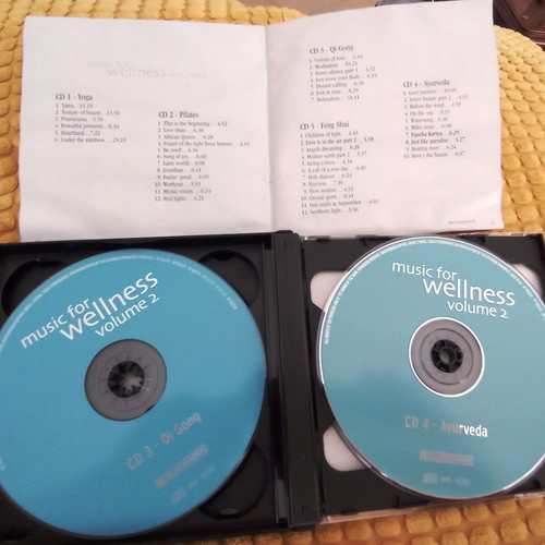 Music for Wellness Volume 2 5 CD set like new with 16-page booklet