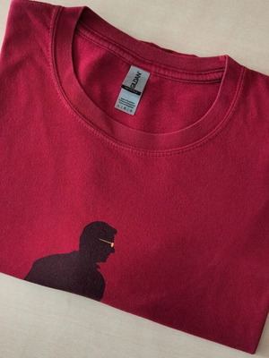 Thanasis Papakonstantinou T-shirt Gildan L red like new