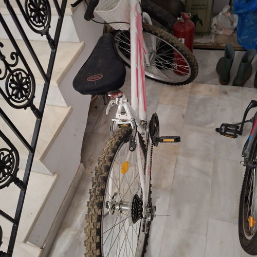 Women's city bike 24 inch with V-Brakes and gears