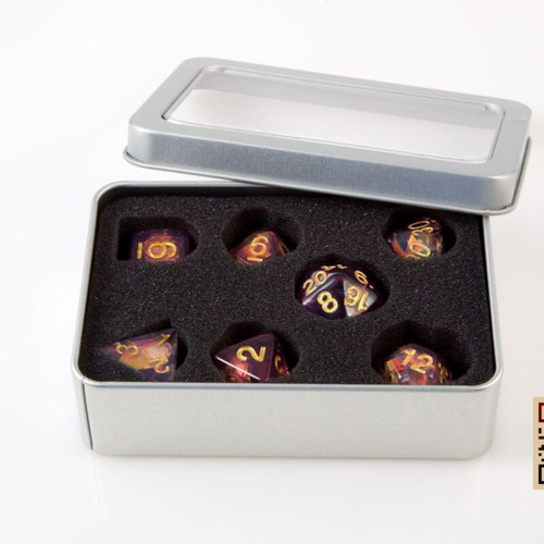 Dungeons & Dragons Dice Set with Pouch new