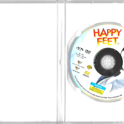 Happy Feet DVD used, dubbed, comedy adventure animation