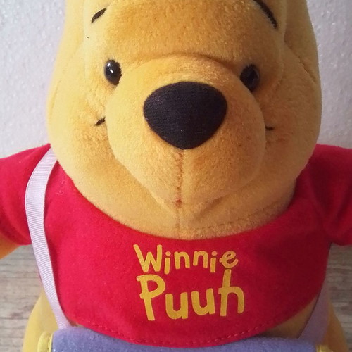 Interactive plush toy Winnie the Pooh used