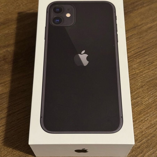 Apple iPhone 11 empty box used, black, 128GB