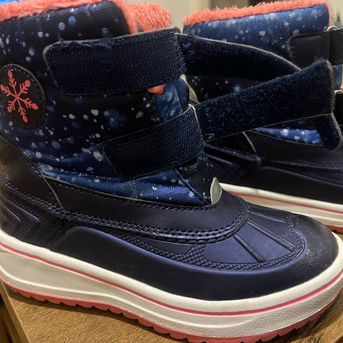 Snow boots new waterproof with fur lining size 28