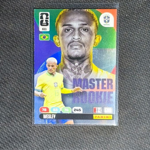 Wesley Master Rookie Card Panini Adrenalyn XL FIFA World Cup 2026 Brazil new