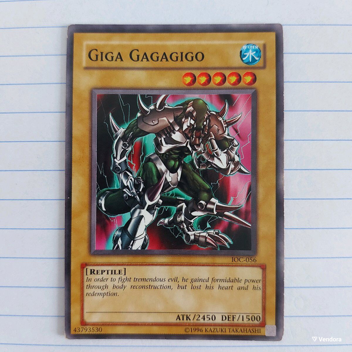 yugioh gagagigo cards Yugioh Card "Giga Gagagigo" IOC-KR056 Korean Ver Common