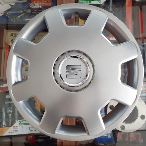 Hubcaps 13'' marked for Seat Ibiza and Arosa new, silver