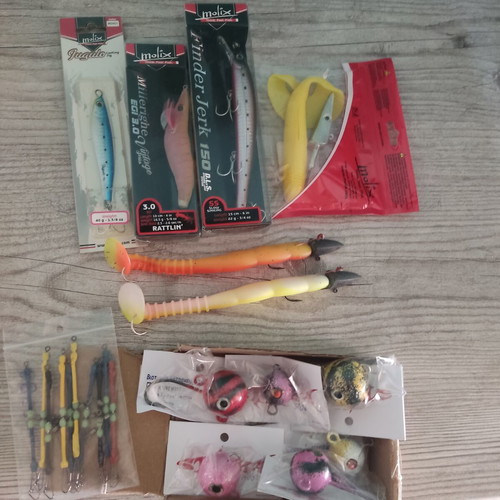 Fishing equipment pack new with handmade travetto gift