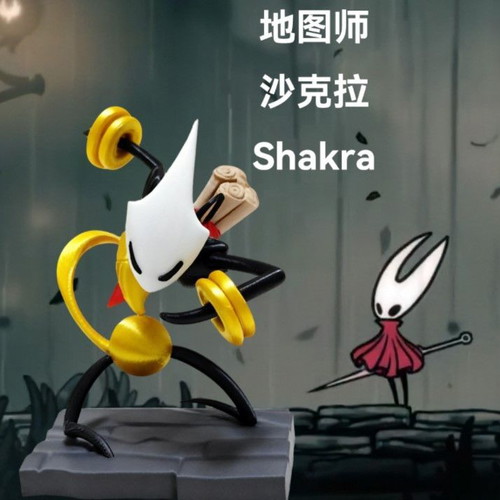 Hollow Knight Silksong Hornet Cartographer Shakra 3D printed figure new