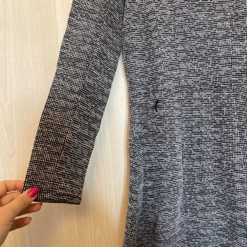 Gray XS cotton dress for office