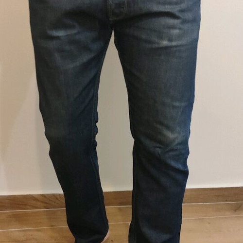 Diesel men's jeans used, size No33, dark blue, classic fit