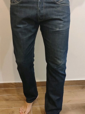 Diesel men's jeans used, size No33, dark blue, classic fit