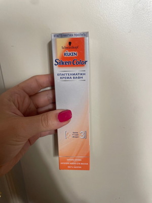 Βαφή μαλλιών Rilken Silken Color κάστανο ανοιχτό καινούργια