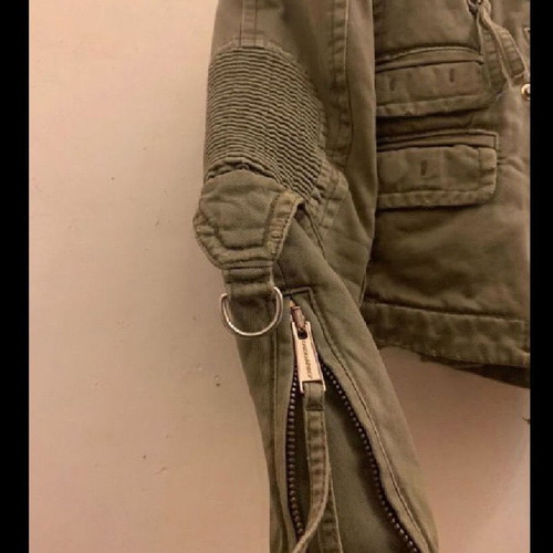 Dsquared2 jacket ankle like new, motorcycle jacket with fiberglass insulation