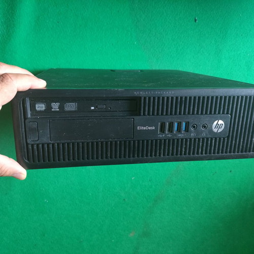 HP EliteDesk 800 G1 SFF desktop PC, Intel i3-4160, 8GB RAM, 500GB, Windows 10