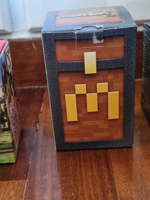 McDonalds Happy Meal toys: Friends Rachel figure and 2 Minecraft figures