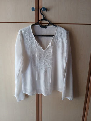 Gabbana & Gabbana semi-transparent embroidered shirt like new, size L