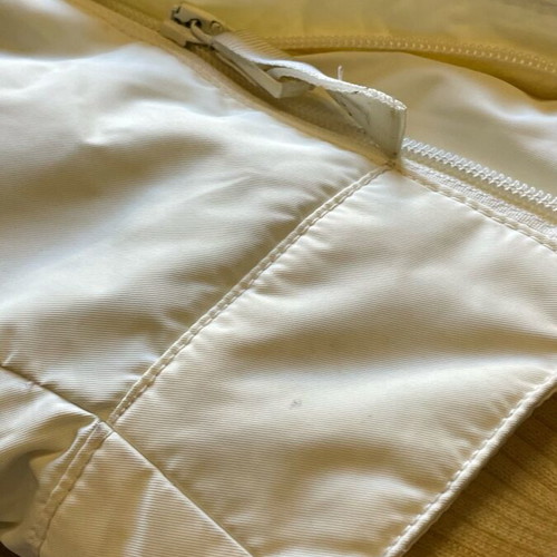 White Chiemsee jacket like new, size M, with embroidered details