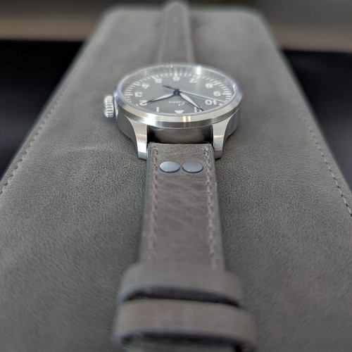 Laco Augsburg Grau 39 Automatic Watch new