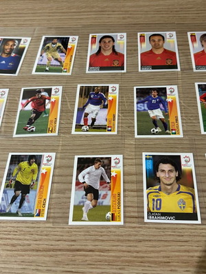 Πακέτο 15 αυτοκόλλητα Euro 2008 Panini ποδοσφαίρου