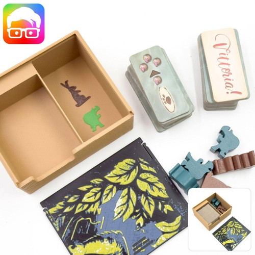 Everdell Duo Board Game Organizer New 3D Printed Insert