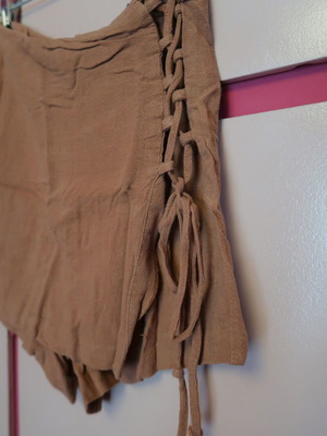 Stradivarius brown skort XS like new