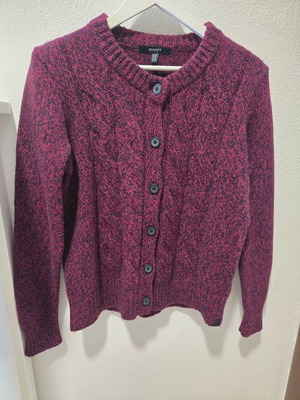 Gant knitted vest XXL, warm, dark color