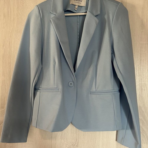B.young Turquoise Cotton Suit New, Size 38, Elastic Waist Pants