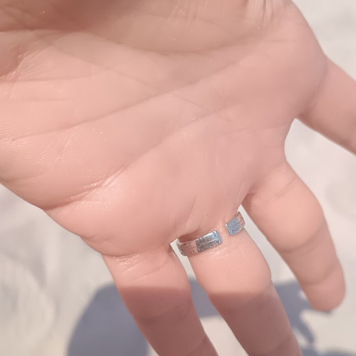 Silver 925 Adjustable Ring like new