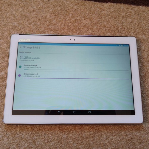 Asus ZenPad 10 tablet used, model P023(Z300C), 16GB, 10.1 inch