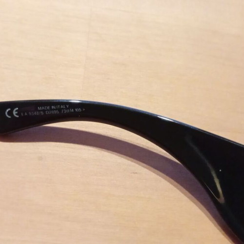 Emporio Armani sunglasses used, size S, black