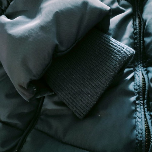 Freshmade long jacket used, blue, size M