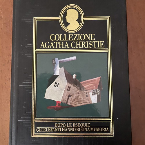 Agatha Christie Dopo Le Esequie and Gli Elefanti Hanno Buona Memoria books like new, Italian