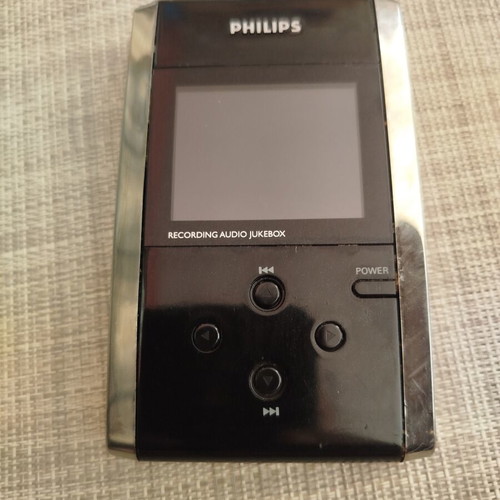 Philips GoGear HDD100 15GB Recording Audio Jukebox MP3 Player for parts or repair