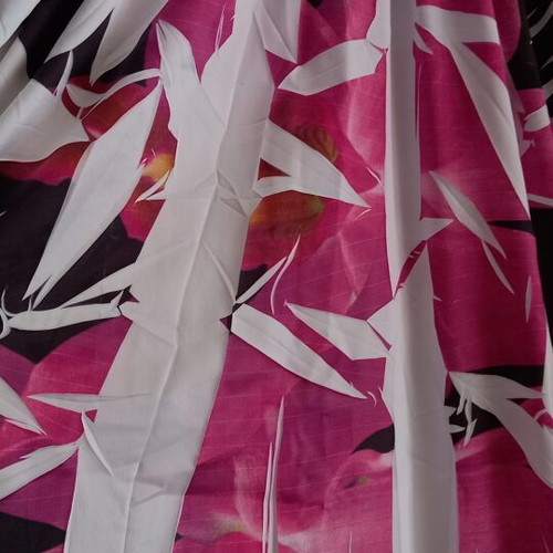 On Line summer dress size S like new, colorful white pattern