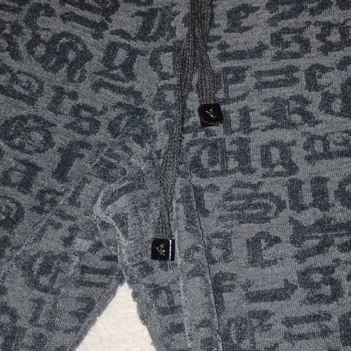Sugarfree gray tracksuit like new with embossed letters size M